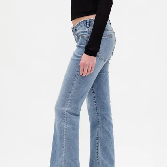 GAP Low Rise Long  & Lean - Size 28 - Picture 3 of 6